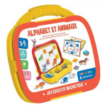 Jeux éducatifs pour enfants - MALLETTE LETTRES ET ANIMAUX MAGNETIQUES - Livraison rapide Tunisie