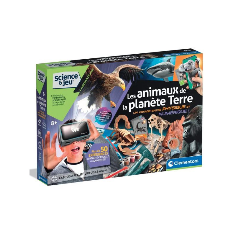 Loisirs créatifs pour enfants - Grand coffret découverte des animaux avec réalité virtuelle - Livraison rapide Tunisie Loisirs créatifs pour enfants - Grand coffret découverte des animaux avec réalité virtuelle - Livraison rapide Tunisie