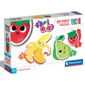 Mon premier puzzle 2 à 5 pièces fruits