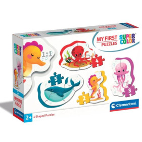 Mon premier puzzle 2 à 5 pièces vie marine