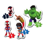 Puzzles pour enfants - Mon premier puzzle 3-6-9-12 SPIDEY MARVEL - Livraison rapide Tunisie