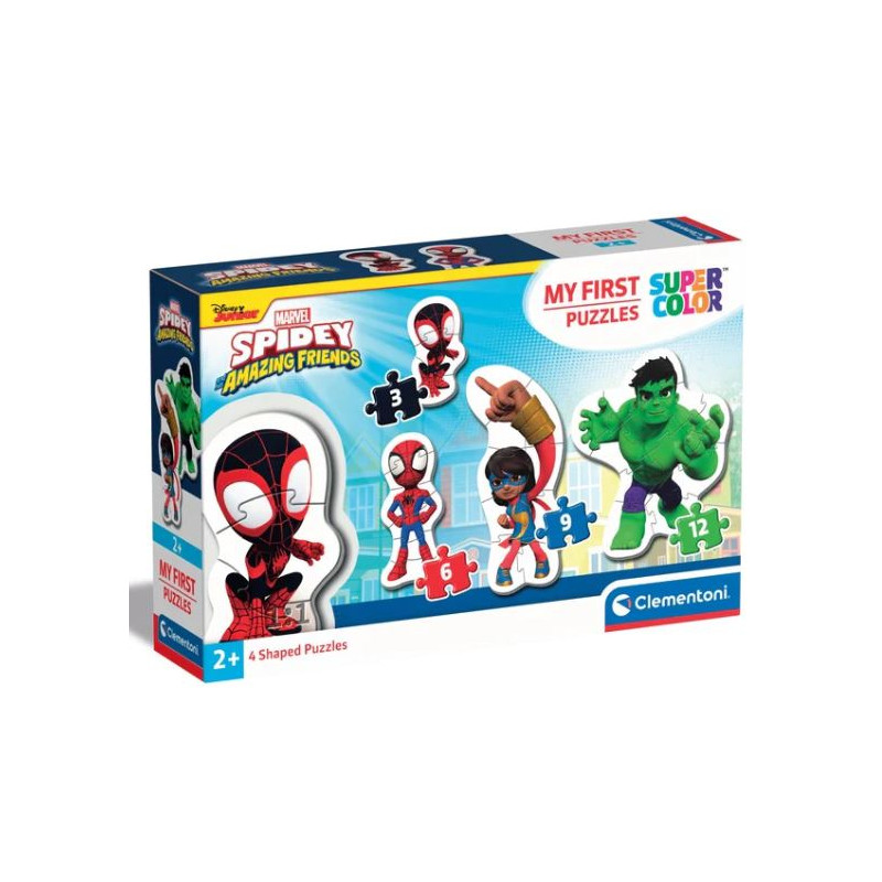 Mon premier puzzle 3-6-9-12 SPIDEY MARVEL
