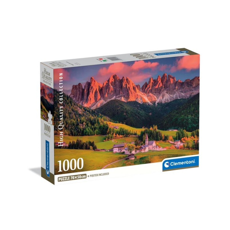 Puzzle 1000 pièces - Dolomites Magiques