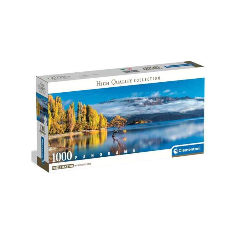 Puzzle 1000 pièces - Les reflets dorés de Wanaka