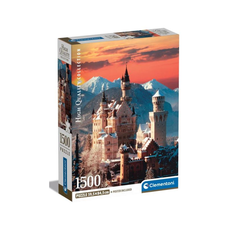 Puzzle 1500 pièces - Chateau de Neuschwanstein