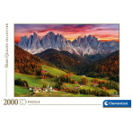 Puzzles pour enfants - Puzzle 2000 pièces - Val di Funes - Livraison rapide Tunisie
