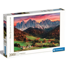 Puzzle 2000 pièces - Val di Funes