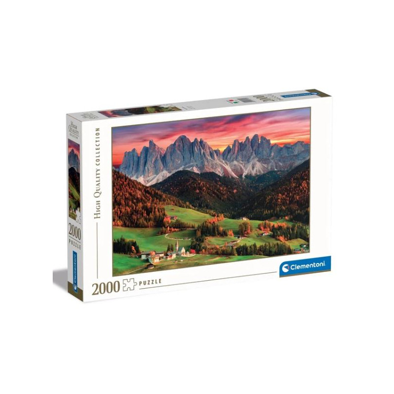 Puzzle 2000 pièces - Val di Funes