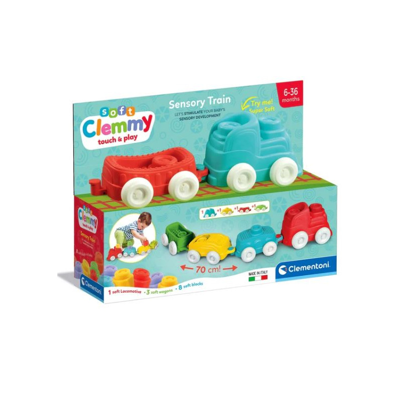 Jeux d'Eveil pour enfants - CLEMMY - Train sensoriel - Livraison rapide Tunisie Jeux d'Eveil pour enfants - CLEMMY - Train sensoriel - Livraison rapide Tunisie