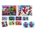 Puzzles pour enfants - Edukit 4 en 1 - Spidey et ses amis incroyables - Livraison rapide Tunisie