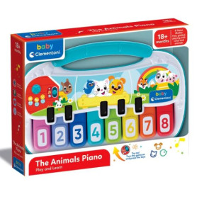 Piano chiffres et animaux
