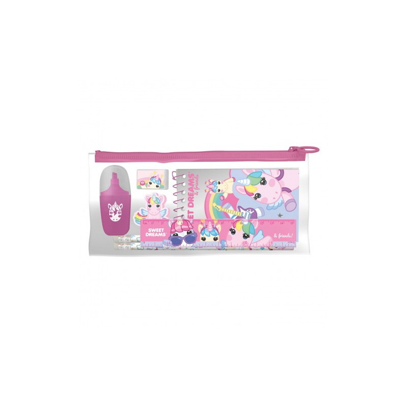 TROUSSE DE PAPETERIE 7 PIÈCES
