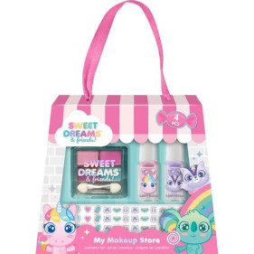 COFFRET DE MAQUILLAGE VERNIS A ONGLES, STICKERS POUR ONGLES ET OMBRE A PAUPIÈRES