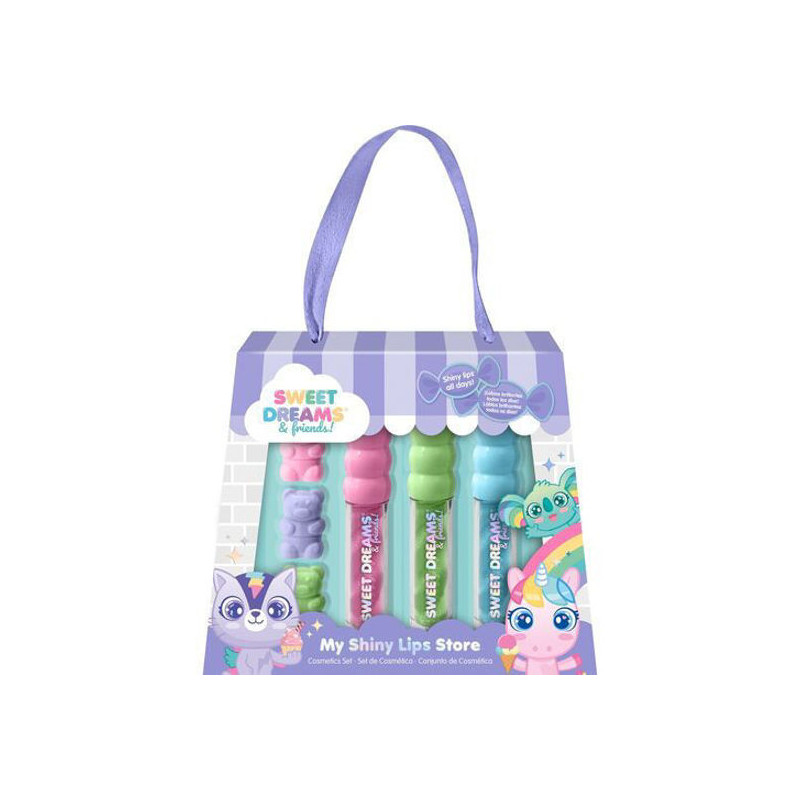 COFFRET DE MAQUILLAGE GLOSS ET BAUMES A LEVRES