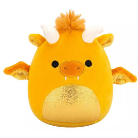 Squishmallows 5" Plush - Mister the Orange Dragon with Sparkle Belly