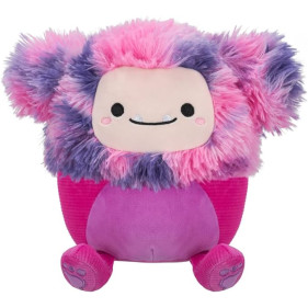 SQCR - Little Plush (7.5" Squishmallows) (Woxie - Magenta Bigfoot W/Multicolored Hair)