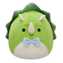 Jeux d'imagination pour enfants - SQCR - Little Plush (7.5" Squishmallows) (Tristan - Green Triceratops W/Fuzzy Belly and Bow...