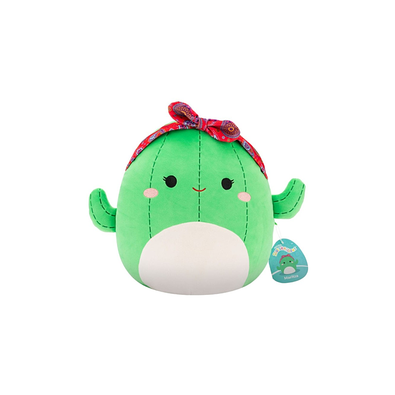 Jeux d'imagination pour enfants - SQCR - Medium Plush (12" Squishmallows) (Maritza - Green Cactus W/Paisley Headband) - Livra... Jeux d'imagination pour enfants - SQCR - Medium Plush (12" Squishmallows) (Maritza - Green Cactus W/Paisley Headband) - Livra...