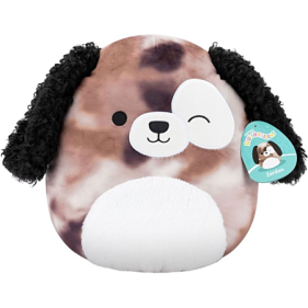 SQCR - Medium Plush (12" Squishmallows) (Zerdan - Brown Marbled Dog W/Winking Eye)