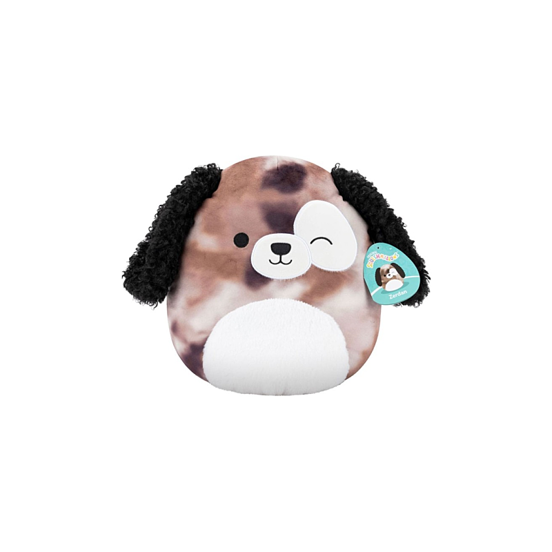 Jeux d'imagination pour enfants - SQCR - Medium Plush (12" Squishmallows) (Zerdan - Brown Marbled Dog W/Winking Eye) - Livrai... Jeux d'imagination pour enfants - SQCR - Medium Plush (12" Squishmallows) (Zerdan - Brown Marbled Dog W/Winking Eye) - Livrai...