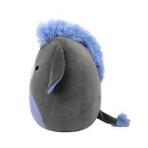 Jeux d'imagination pour enfants - SQCR - Medium Plush (12" Squishmallows) (Don - Charcoal and Periwinkle Donkey W/Mischievous...