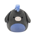 Jeux d'imagination pour enfants - SQCR - Medium Plush (12" Squishmallows) (Don - Charcoal and Periwinkle Donkey W/Mischievous...