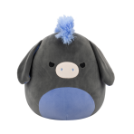 Jeux d'imagination pour enfants - SQCR - Medium Plush (12" Squishmallows) (Don - Charcoal and Periwinkle Donkey W/Mischievous...