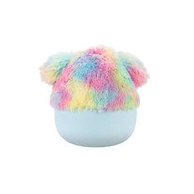 SQCR - Medium Plush (12" Squishmallows) (Zozo - Rainbow And Blue Bigfoot Wrapped W/Flower Stems)