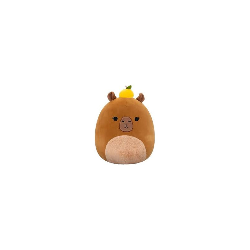 Jeux d'imagination pour enfants - SQCR - Medium Plush (12" Squishmallows) (Lijjian - Brown Capybara W/Fuzzy Belly and Yuzu) -... Jeux d'imagination pour enfants - SQCR - Medium Plush (12" Squishmallows) (Lijjian - Brown Capybara W/Fuzzy Belly and Yuzu) -...