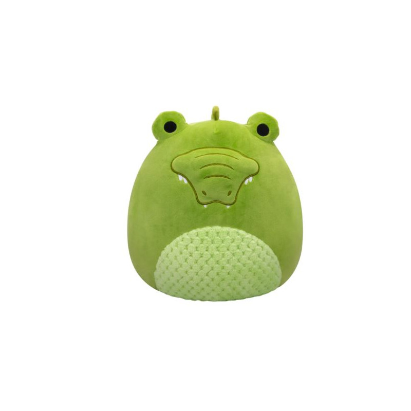 SQK - Medium Plush (12" Squishmallows) (Green Alligator W/Bumpy Textured Belly)