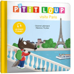 Livres pour enfants - P'TIT LOUP VISITE PARIS - Livraison rapide Tunisie