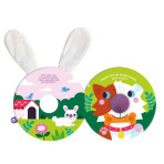 Jeux sensoriels pour enfants - Les petites têtes sonores - PETIT LAPIN VEUT UN DOUDOU - Livraison rapide Tunisie