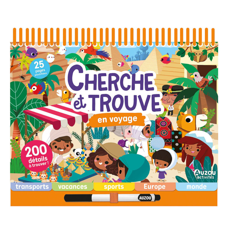 DIVERS ACTIVITÉS : CHERCHE ET TROUVE - EN VOYAGE