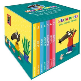 P'TIT LOUP - BIBLIOTHÈQUE "7 LIVRES DES ÉMOTIONS"