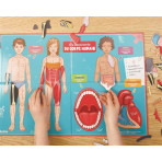 Maquettes 3D pour enfants - À LA DÉCOUVERTE DU CORPS HUMAIN (Coffret magnétique) - Livraison rapide Tunisie