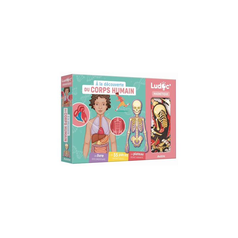 À LA DÉCOUVERTE DU CORPS HUMAIN (Coffret magnétique)