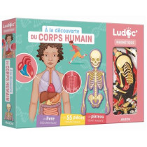 À LA DÉCOUVERTE DU CORPS HUMAIN (Coffret magnétique)