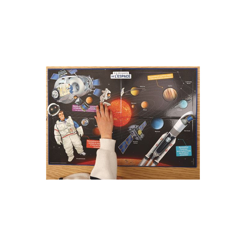 À LA DECOUVERTE DE L'ESPACE (Coffret magnétique)