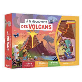 À LA DÉCOUVERTE DES VOLCANS (Coffret magnétique)