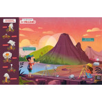 Maquettes 3D pour enfants - À LA DÉCOUVERTE DES VOLCANS (Coffret magnétique) - Livraison rapide Tunisie