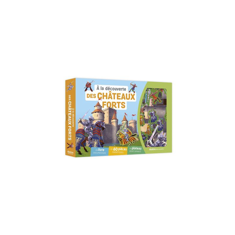 À LA DÉCOUVERTE DES CHÂTEAUX FORTS (Coffret magnétique)