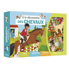 À LA DÉCOUVERTE DES CHEVAUX (Coffret magnétique)