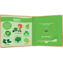 Jeux d'Eveil pour enfants - MON LIVRE DES ODEURS ET DES COULEURS - LA FERME - Livraison rapide Tunisie