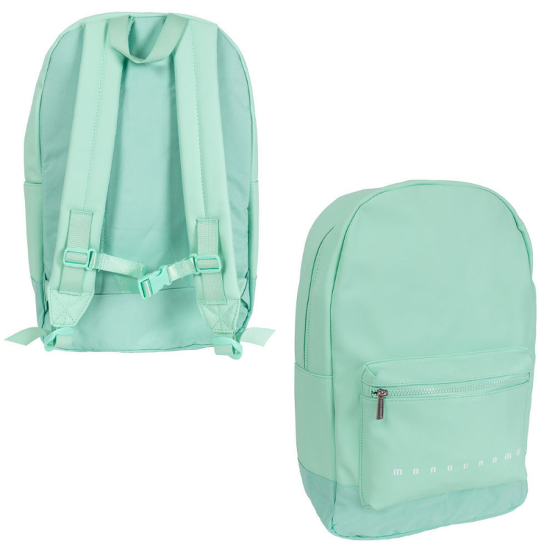 SAC A DOS MONOCROMO PASTEL VERT