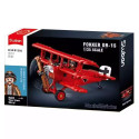 Jeux de construction pour enfants - Model bricks Fokker DR-1S 1/35 flying plane - Livraison rapide Tunisie