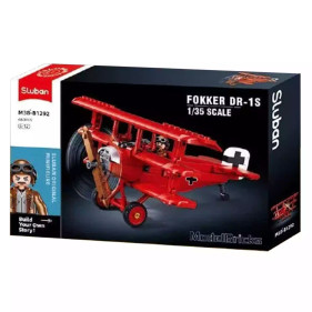 Model bricks Fokker DR-1S 1/35 flying plane