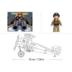 Jeux de construction pour enfants - Model bricks fighter plane Sopwith Camel S 1/35 - Livraison rapide Tunisie