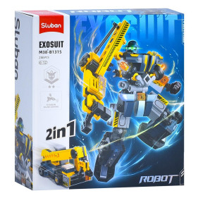 Sluban - Exosuit Robot Grue mobile 2 en 1
