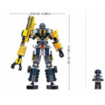 Jeux de construction pour enfants - Exosuit Robot Grue mobile 2 en 1 - Livraison rapide Tunisie