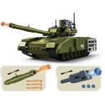 Jeux de construction pour enfants - Sluban - The Armata tank - Livraison rapide Tunisie